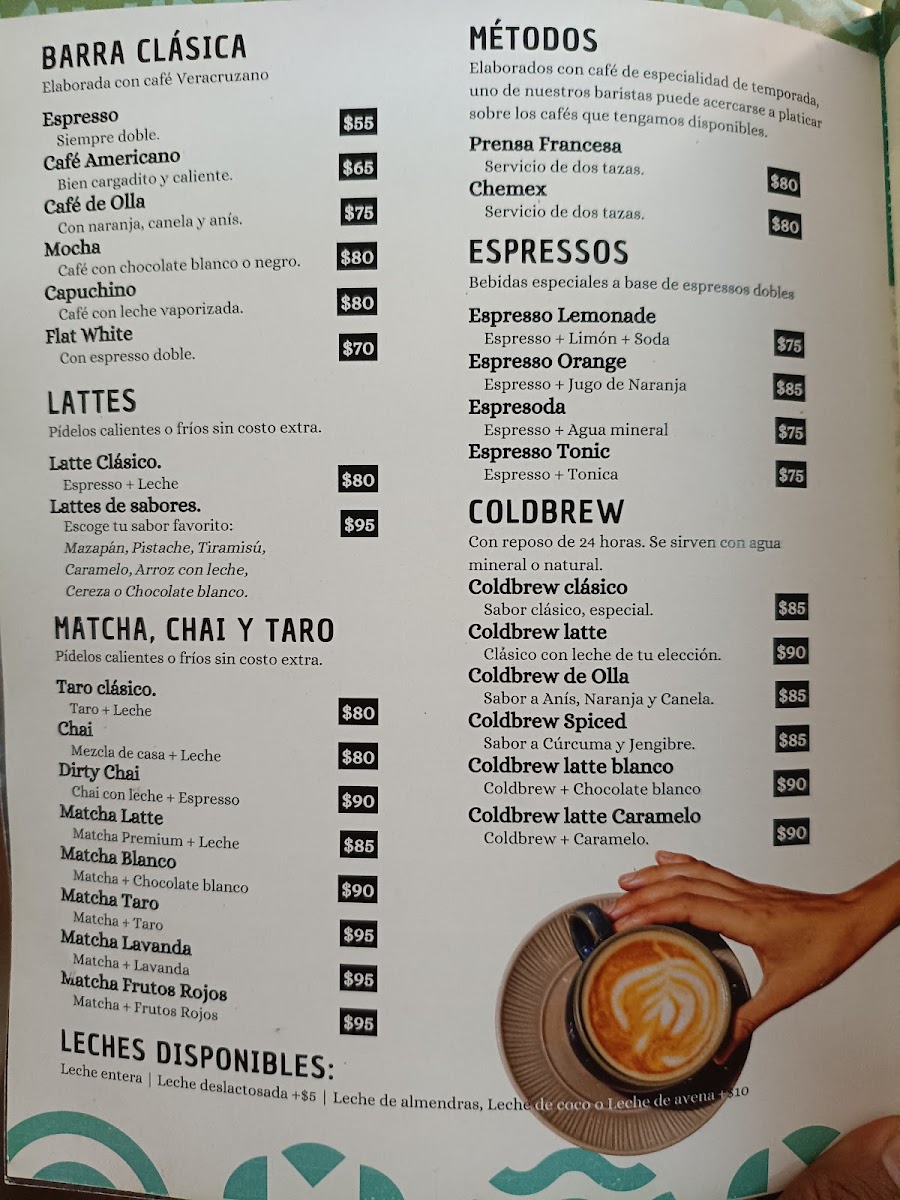 18CEROSEIS Menu - Image 1