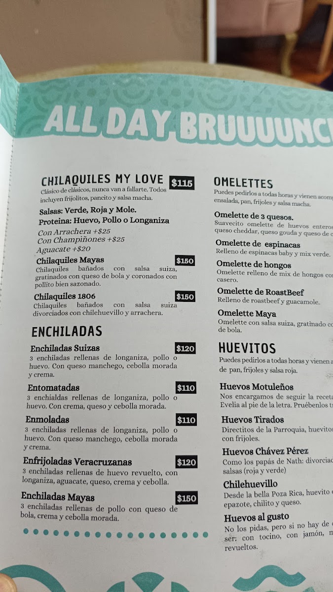 18CEROSEIS Menu - Image 2