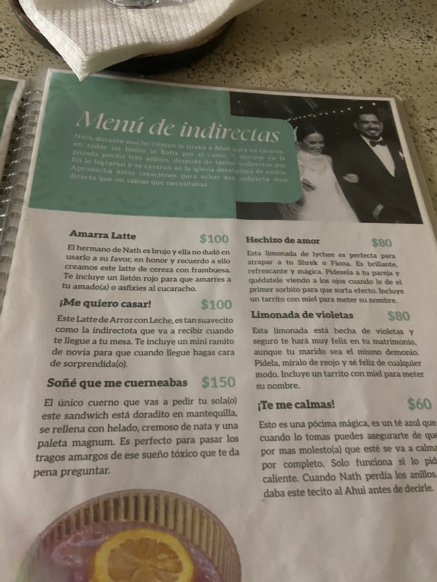 18CEROSEIS Menu - Image 6